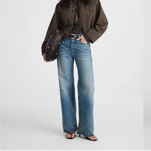 Madewell low slung baggy